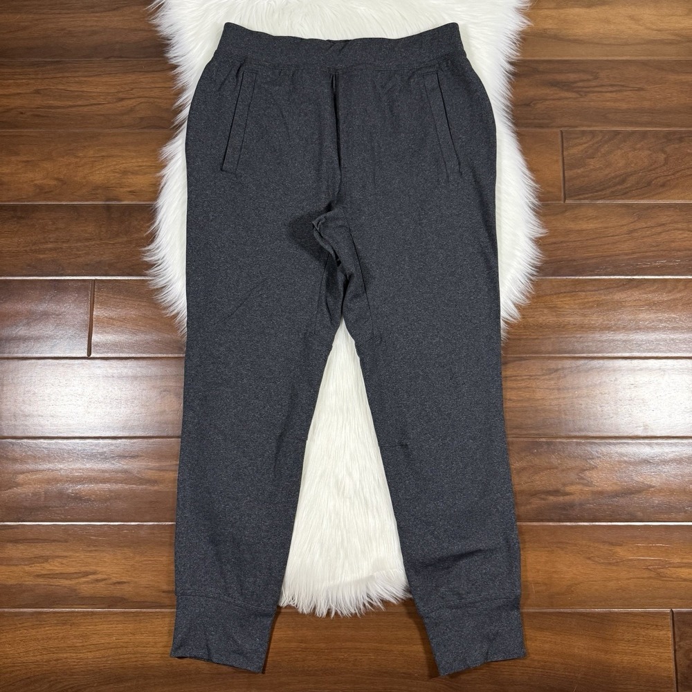 Lululemon Men's Size Large Heather Black Gray Intent Jogger Pants M5840S